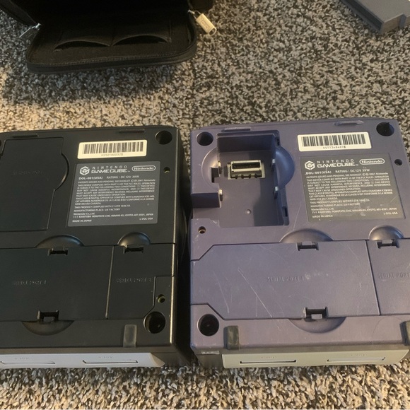 Black & Purple Nintendo GameCube Bundle